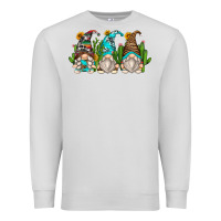 Dove Grey cactus gnomes Premium Sweatshirt - Zillion Design Studio