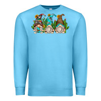 Ocean Blue cactus gnomes Premium Sweatshirt - Zillion Design Studio