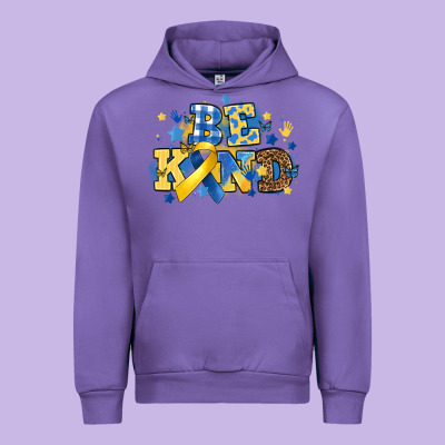 Be Kind Urban Hoodie Designed By Artiststas