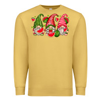 Antique Gold watermelon gnomes Premium Sweatshirt - Zillion Design Studio