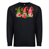 Black watermelon gnomes Premium Sweatshirt - Zillion Design Studio
