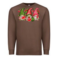 Chestnut watermelon gnomes Premium Sweatshirt - Zillion Design Studio