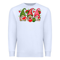 White watermelon gnomes Premium Sweatshirt - Zillion Design Studio