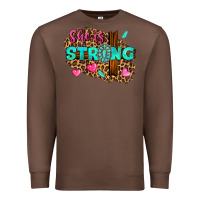 Chestnut she is strong Premium Sweatshirt - texasbilliewilder