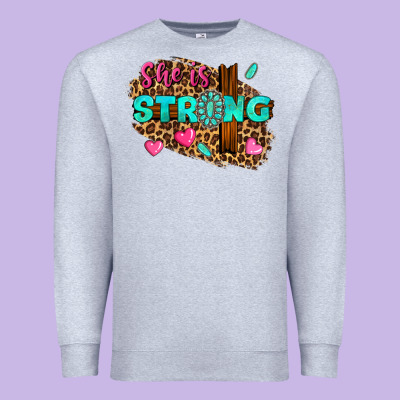 Premium Sweatshirt she is strong