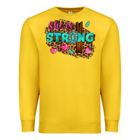 Lemon she is strong Premium Sweatshirt - texasbilliewilder