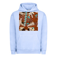 Pigment Grape Ice football leopard gemstone seamless pattern Urban Hoodie - JahusDesignShop