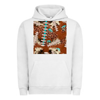 Pigment Lunar Rock football leopard gemstone seamless pattern Urban Hoodie - JahusDesignShop