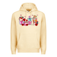 Pina Colada valentines day coffee cup Premium Hoodie - AdoDesignShop