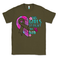 Army Green This Girls Fought and Won Cancer Classic Tee - BundleAndBundleShop