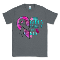 Charcoal Heather This Girls Fought and Won Cancer Classic Tee - BundleAndBundleShop