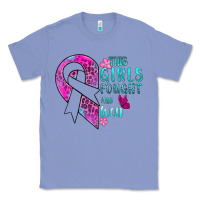 Colony Blue This Girls Fought and Won Cancer Classic Tee - BundleAndBundleShop