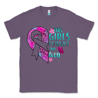 Lavender This Girls Fought and Won Cancer Classic Tee - BundleAndBundleShop