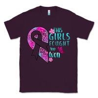 Plum This Girls Fought and Won Cancer Classic Tee - BundleAndBundleShop