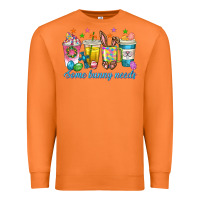 Carrot some bunny needs easter coffee cups Premium Sweatshirt - texasbilliewilder