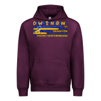 Mauve Wine down syndrome Urban Hoodie - Artiststas