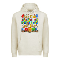 Oatmeal Heather see the able not the label Premium Hoodie - JahusDesignShop