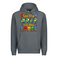 Rock see the able not the label Premium Hoodie - JahusDesignShop