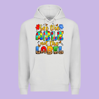 See The Able Not The Label Premium Hoodie Designed By Jahusdesignshop