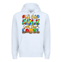 White see the able not the label Premium Hoodie - JahusDesignShop