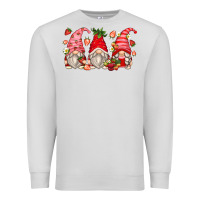 Dove Grey strawberry gnomes Premium Sweatshirt - Zillion Design Studio