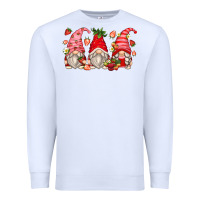 White strawberry gnomes Premium Sweatshirt - Zillion Design Studio