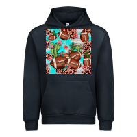 Navy football leopard cactus seamless pattern Urban Hoodie - JahusDesignShop