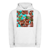 Pigment Lunar Rock football leopard cactus seamless pattern Urban Hoodie - JahusDesignShop