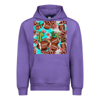 Tulip football leopard cactus seamless pattern Urban Hoodie - JahusDesignShop
