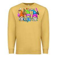 Antique Gold nail tech gnomes Premium Sweatshirt - Zillion Design Studio