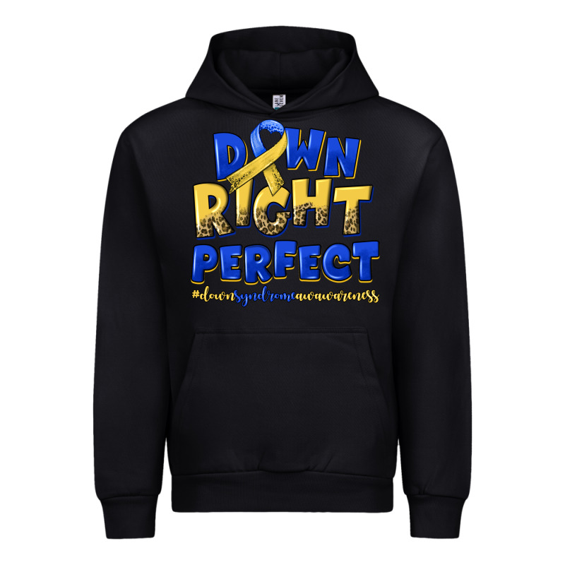 Down Right Perfect Down Syndrome Urban Hoodie by Artiststas | Teevron