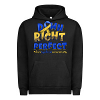 Pigment Black down right perfect down syndrome Urban Hoodie - Artiststas