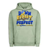Pigment Oil Green down right perfect down syndrome Urban Hoodie - Artiststas