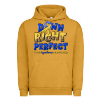 Pigment Peanut Butter down right perfect down syndrome Urban Hoodie - Artiststas