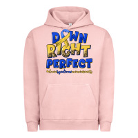 Pigment Salmon down right perfect down syndrome Urban Hoodie - Artiststas