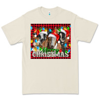 Bone Merry Christmas  With Goats Premium Tee - LillyAllenDesigns