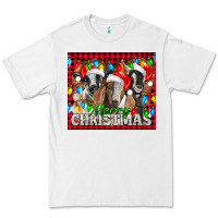 Merry Christmas  With Goats Premium Tee | Teevron