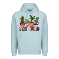 Blue Mist pot head plants Premium Hoodie - JahusDesignShop