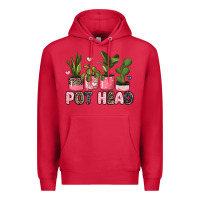 Cardinal pot head plants Premium Hoodie - JahusDesignShop