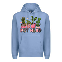 Colony Blue pot head plants Premium Hoodie - JahusDesignShop