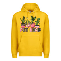 Lemon pot head plants Premium Hoodie - JahusDesignShop