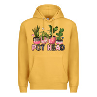 Mustard pot head plants Premium Hoodie - JahusDesignShop
