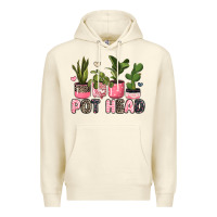 Sandshell pot head plants Premium Hoodie - JahusDesignShop