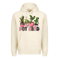 Tofu pot head plants Premium Hoodie - JahusDesignShop