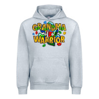 Heather Grey grandma of a warrior Urban Hoodie - Artiststas