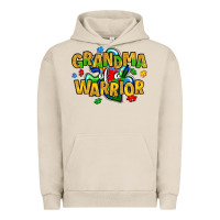 Pigment French Oak grandma of a warrior Urban Hoodie - Artiststas