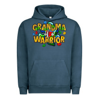 Pigment Midnight Navy grandma of a warrior Urban Hoodie - Artiststas