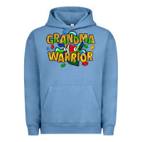 Pigment Pebble Blue grandma of a warrior Urban Hoodie - Artiststas
