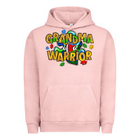 Pigment Salmon grandma of a warrior Urban Hoodie - Artiststas