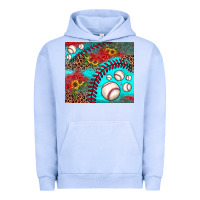 Pigment Grape Ice baseball leopard turquoise sunflower Urban Hoodie - JahusDesignShop